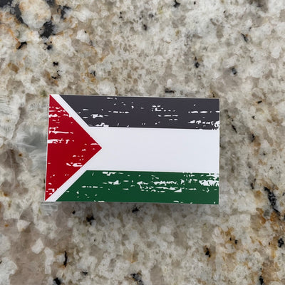 PALESTINE FLAG STICKER (PACK)