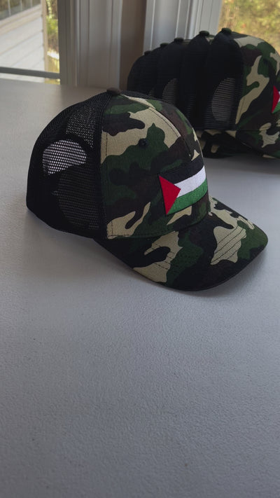 PALESTINE TRUCKER HAT